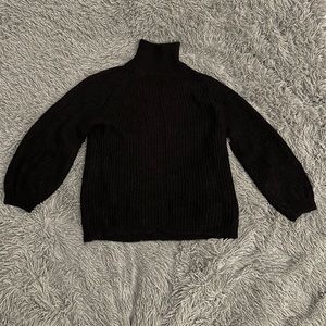 COS Black Mohair Sweater, M
